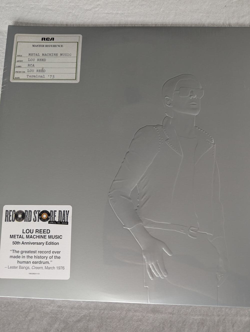 Lou Reed Metal Machine Music RSD Vinyl Limited 2500 Copies Ships ASAP New Sealed